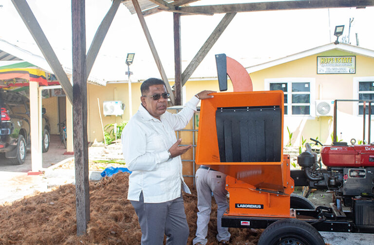 Coconut fibre machines being procured to help farmers, the environment